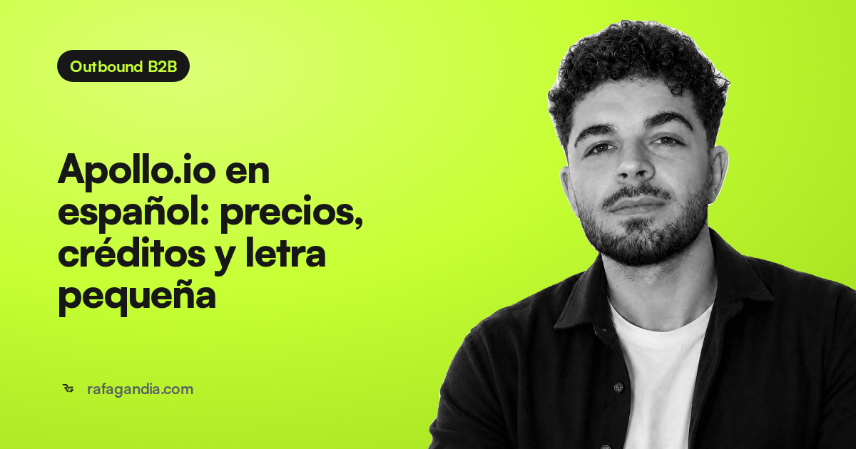 Apollo.io en español: precios, créditos y letra pequeña